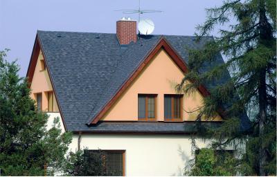 Master kőzúzalékos tetőzsindely - tető ötlet, modern stílusban