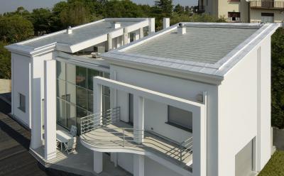 Prestige fémborítású zsindelytető - tető ötlet, modern stílusban