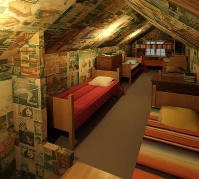 Kevés pénzből ötletesen - tetőtér ötlet, modern stílusban