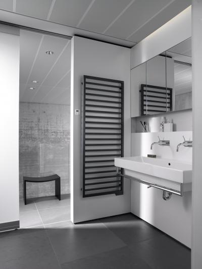 Zehnder Subway Volcanic elektromos kivitel - fürdő / WC ötlet, modern stílusban