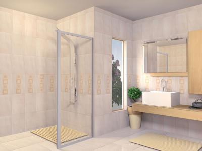 Üde hatású fürdőszoba - fürdő / WC ötlet, modern stílusban