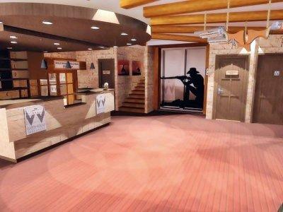 Wild West Western hotel recepciója - bejárat ötlet