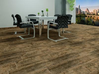 Fahatású hidegburkolat teraszon - erkély / terasz ötlet, modern stílusban