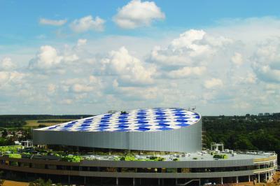 Különleges lapostető - tető ötlet, modern stílusban