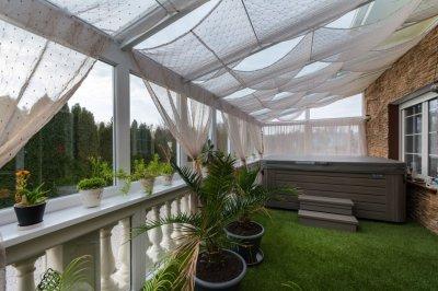 Télikert, terasz beépítés - erkély / terasz ötlet, klasszikus stílusban