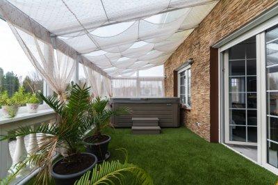 Télikert, terasz beépítés - erkély / terasz ötlet, klasszikus stílusban