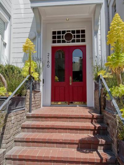 Duplaszárnyas ajtó - bejárat ötlet