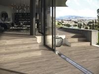 Fahatású hidegburkolat - erkély / terasz ötlet, modern stílusban