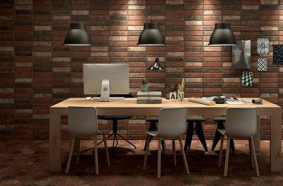 Tégla hatású burkolatok - konyha / étkező ötlet, modern stílusban