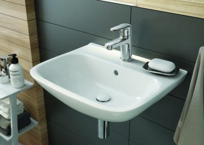 Sötét színű hidegburkolat - fürdő / WC ötlet, modern stílusban