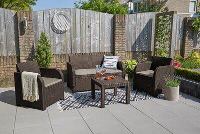 Modern kerti bútor garnitúra - erkély / terasz ötlet, modern stílusban