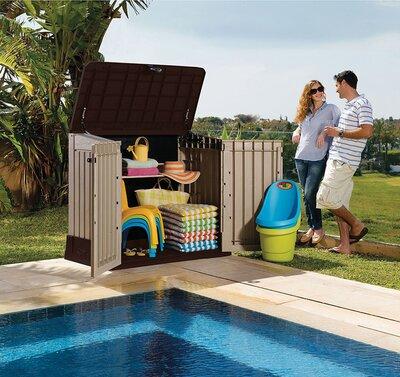 Kerti tároló doboz - kert / udvar ötlet, modern stílusban