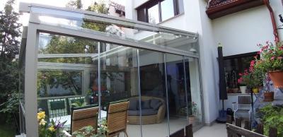 Modern télikert - erkély / terasz ötlet, modern stílusban