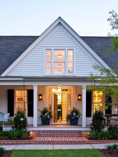 Járda téglából - homlokzat ötlet