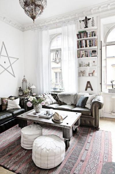 Eklektikus vagányság - nappali ötlet