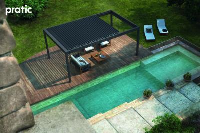 Pergola árnyékoló - erkély / terasz ötlet, modern stílusban