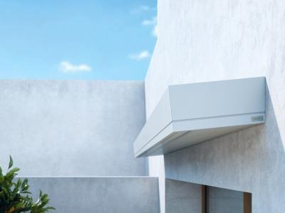 Árnyékoló a homlokzaton - homlokzat ötlet