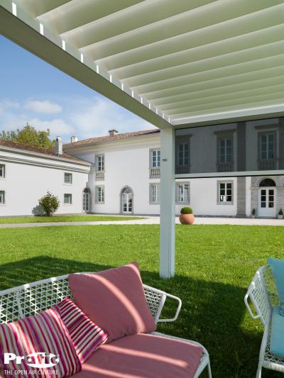 Pergola - kert / udvar ötlet, klasszikus stílusban