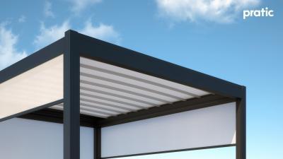 Pergola - erkély / terasz ötlet, modern stílusban