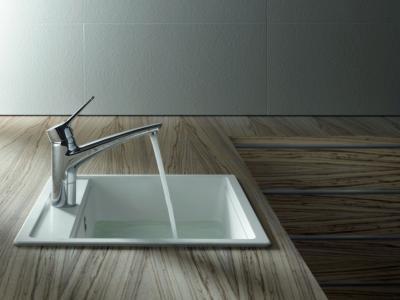 Egykaros mosogató csaptelep - konyha / étkező ötlet