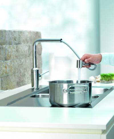 Kihúzható konyha csaptelep - konyha / étkező ötlet