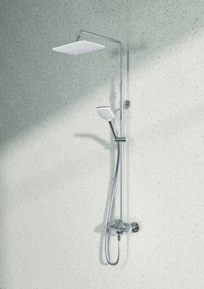 Fejzuhany és kézizuhany - fürdő / WC ötlet, modern stílusban