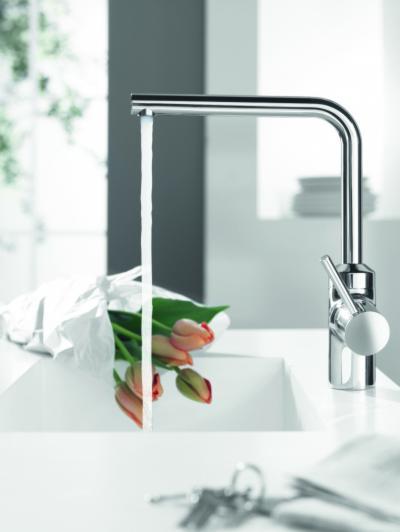 Egykaros mosogató csaptelep - konyha / étkező ötlet