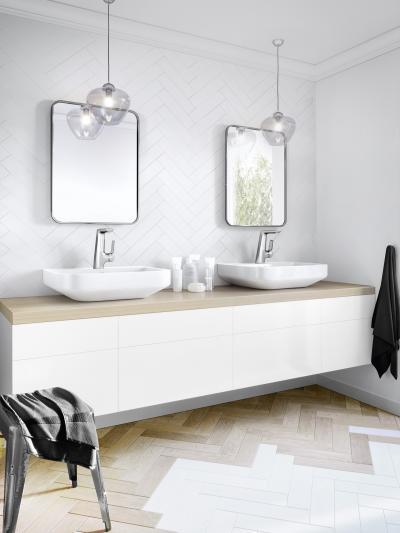 Egykaros mosdó csaptelepek - fürdő / WC ötlet, modern stílusban