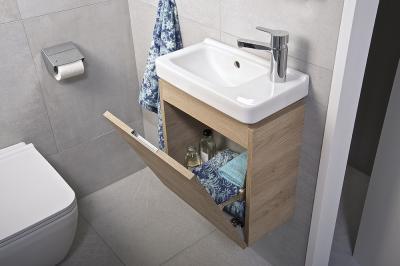 Praktikus mosdószekrény - fürdő / WC ötlet, modern stílusban