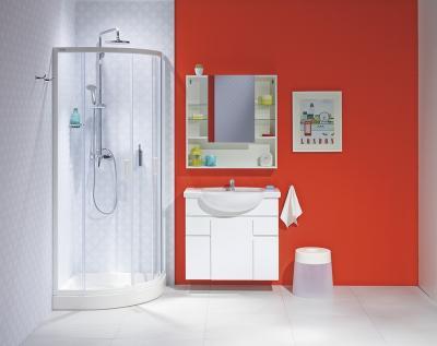 Kicsi fürdőszoba - fürdő / WC ötlet, modern stílusban