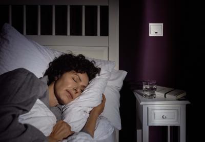 Okosotthon megoldások, hogy nyugodtan aludhasson - háló ötlet, modern stílusban