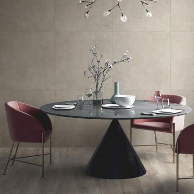 Beton hatású csempe - konyha / étkező ötlet, modern stílusban