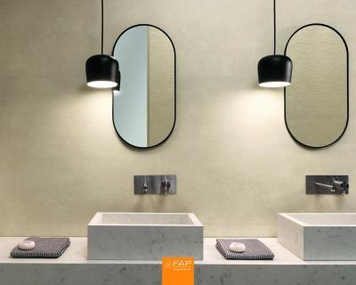 Fehér csempe - fürdő / WC ötlet