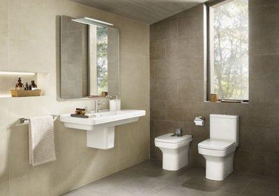 Roca_Dama wc és bidé - fürdő / WC ötlet, modern stílusban