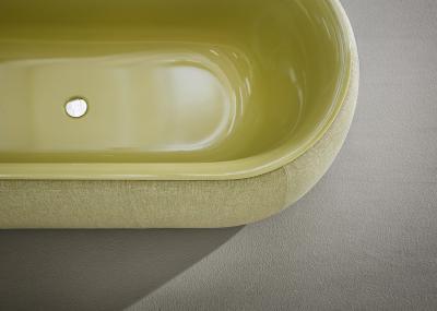 Acél fürdőkád - fürdő / WC ötlet, modern stílusban