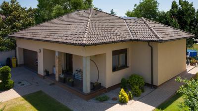 Mediterrán jellegű tetőcserép - tető ötlet