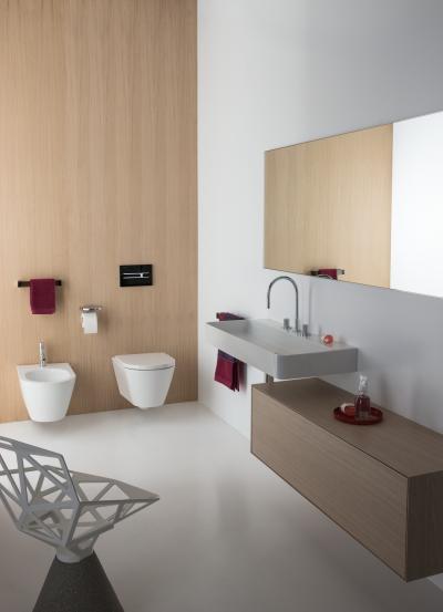 Geometrikus formák - fürdő / WC ötlet