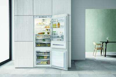 Beépíthető hűtőszekrény - konyha / étkező ötlet