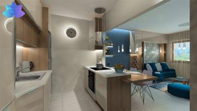 Hangulatos konyha-étkező - konyha / étkező ötlet, modern stílusban