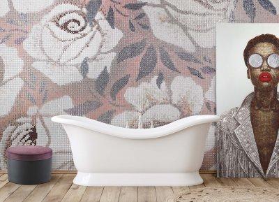 Sicic mozaik - fürdő / WC ötlet