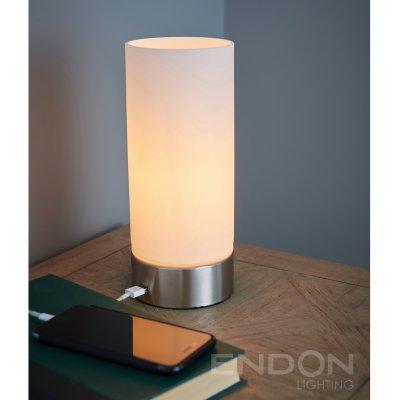 ENDON Dara Asztali lámpa - nappali ötlet, modern stílusban