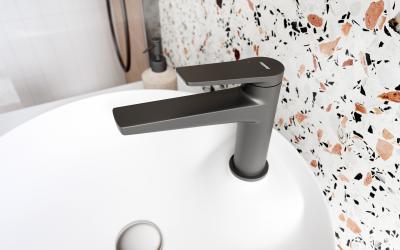 Fekete csaptelepek - fürdő / WC ötlet, modern stílusban