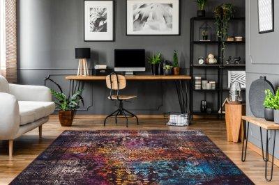 Design szőnyeg - nappali ötlet, modern stílusban