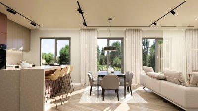 Bíbor projekt étkező - konyha / étkező ötlet, modern stílusban