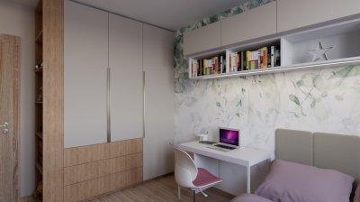 Lányszoba - gyerekszoba ötlet, modern stílusban