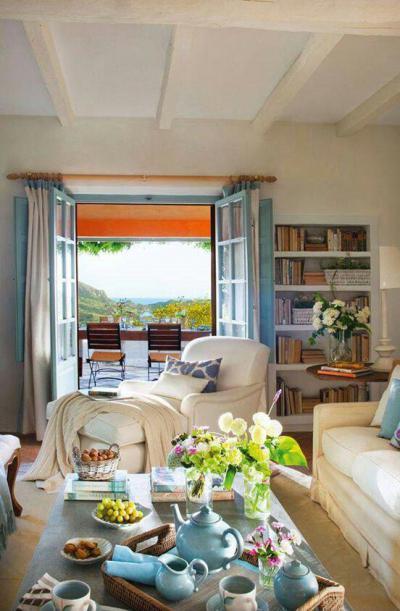 Tengerre néző - nappali ötlet