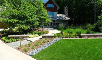 Ház körül és az udvaron7 - külső továbbiak ötlet, modern stílusban