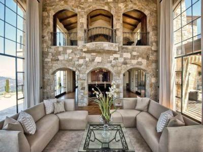 Belső kastély - nappali ötlet