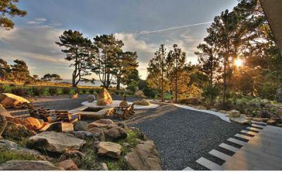 Díszkő a kertben4 - külső továbbiak ötlet, modern stílusban