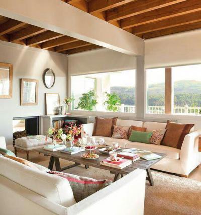 Nyárias hangulatban - nappali ötlet